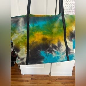 Tie dye tote bag
